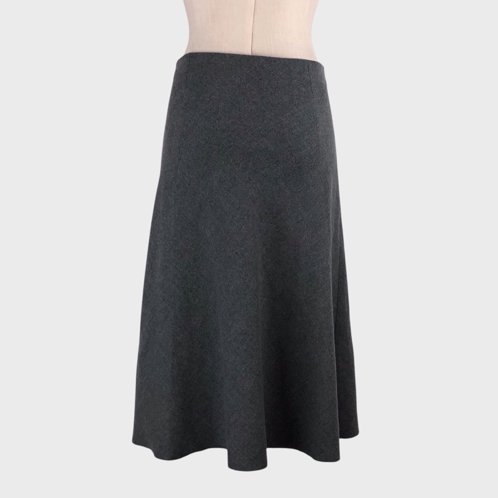Zara Woman Knit A-Line Midi Skirt - Picture 3 of 5
